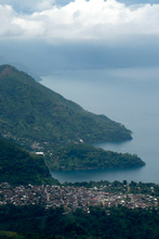 Lago Atitlan from from Santa Clara la Laguna