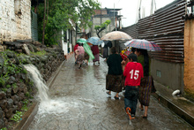 San Pedro la Laguna during the Tropical storm Agatha