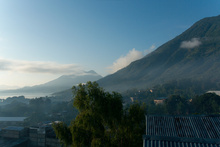 Lago Atitlan and the volcanoes