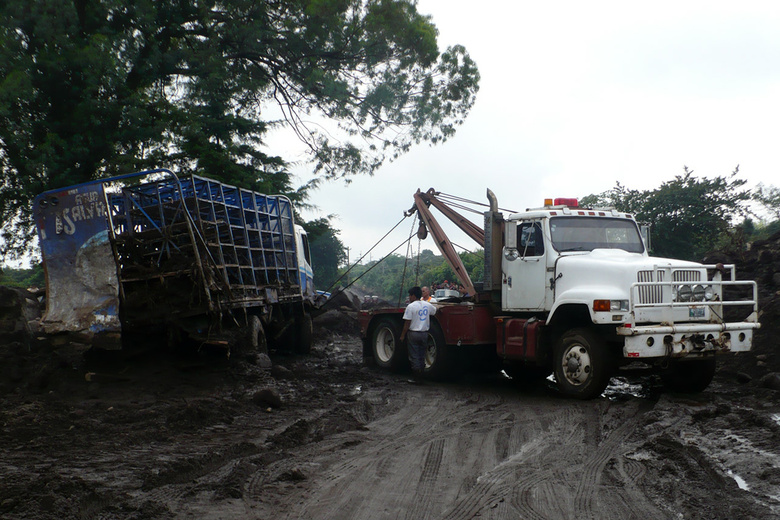 After the tropical storm Agatha