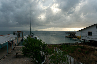 View from Deep Blue Divers