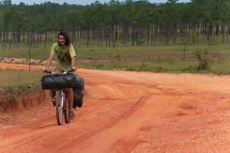 Clement on the road to Puerto Lempira