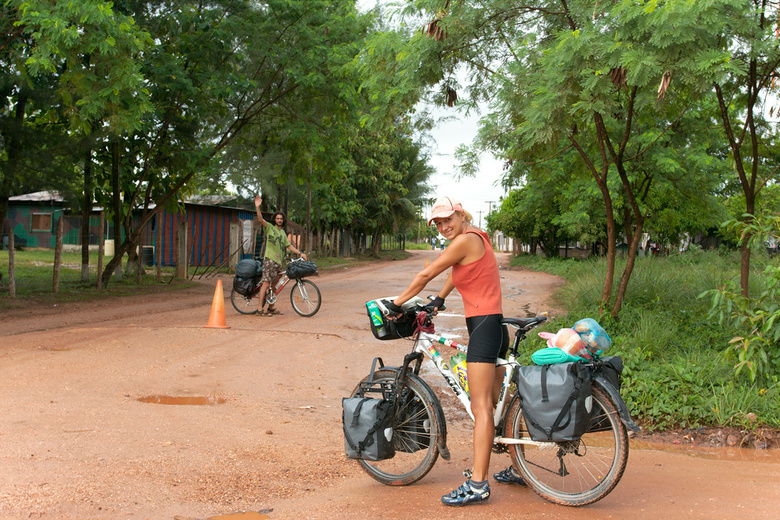 Dasa and Clement in Puerto Lempira