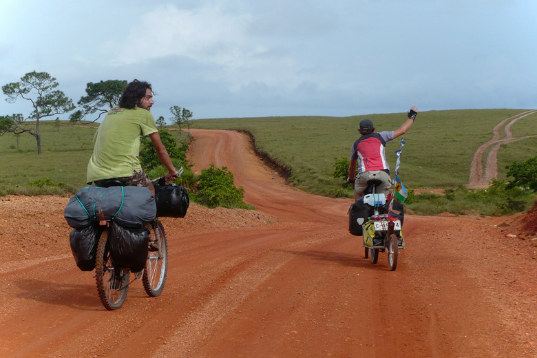 Kybi and Clemo starting a long trip across La Mosquitia