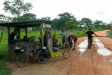 The border to Nicaragua in Leimus