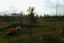Camping spot in La Mosquitia