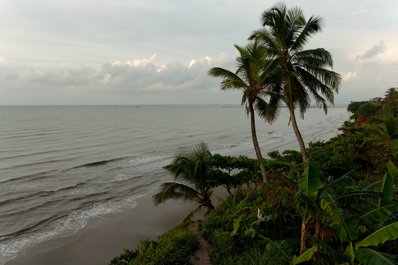 Carribean beach in Puerto Cabezas