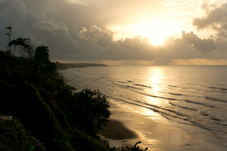 Carribean beach in Puerto Cabezas