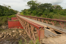 Bridge close to Rio Blanco
