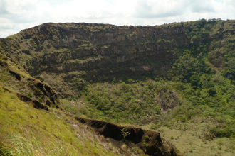 Second crater Volcan Masaya