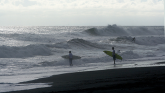 Surfing, Playa Hermosa, Costa Rica