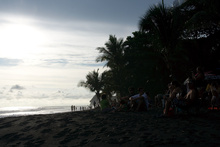 People on the Playa Hermosa, Costa Rica