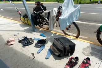 Drying things in the midday, Costa Rica