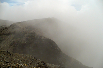 Active crater, Volcan Rincon de la Vieja, Costa Rica