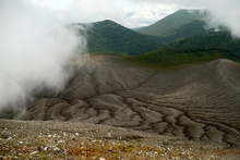 Views from the inactive crater of Volcan Rincon de la Vieja, Costa Rica