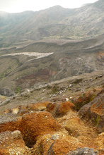 Descending Volcan Rincon de la Vieja, Costa Rica