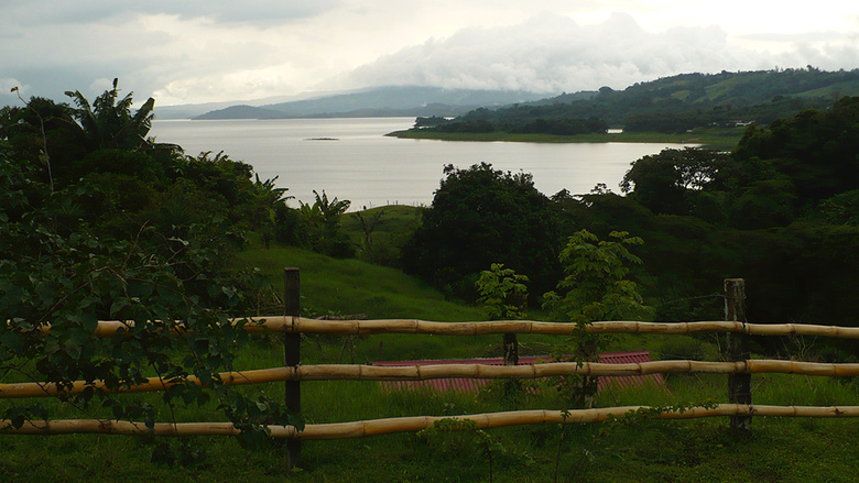 View from the road to LAgo Arenal, Costa Rica