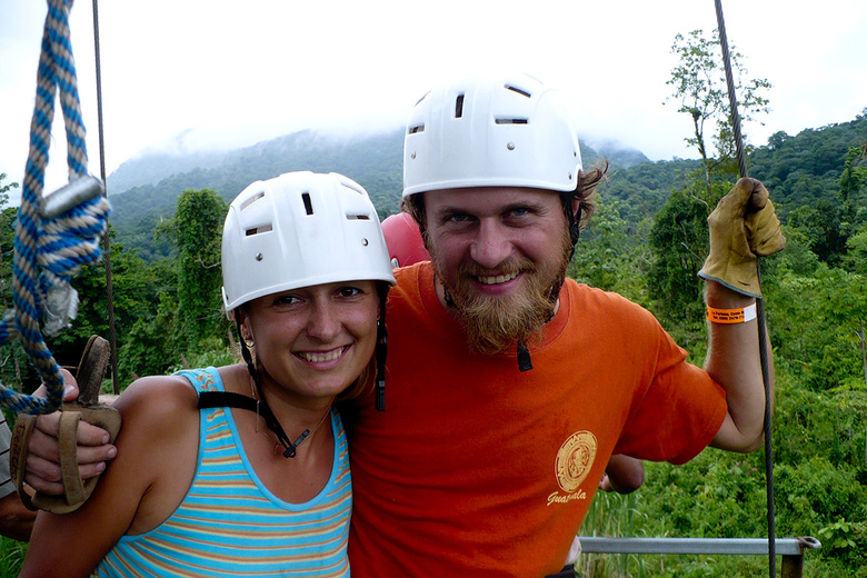 Canopy tour, Ecoglide, Volcan Arenal, Costa Rica
