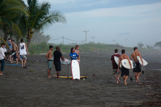 Surfers, Playa Hermosa, Costa Rica