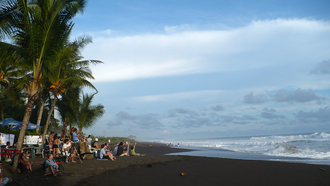 Playa Hermosa before the sunset, Costa Rica
