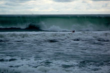 Big waves in Jaco, Costa Rica