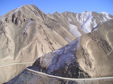 cesta do prveho sedla 3250 m.n.m